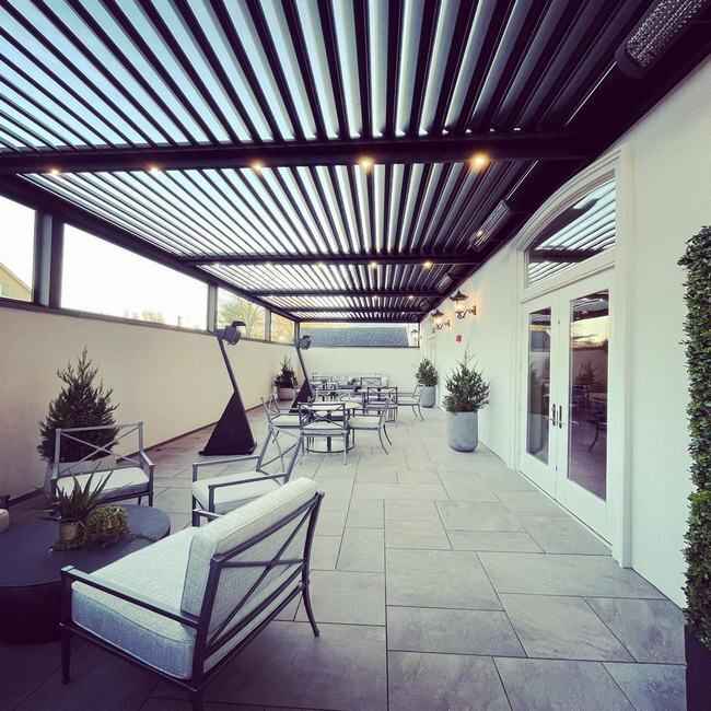 Bioclimatic Pergola in Africa